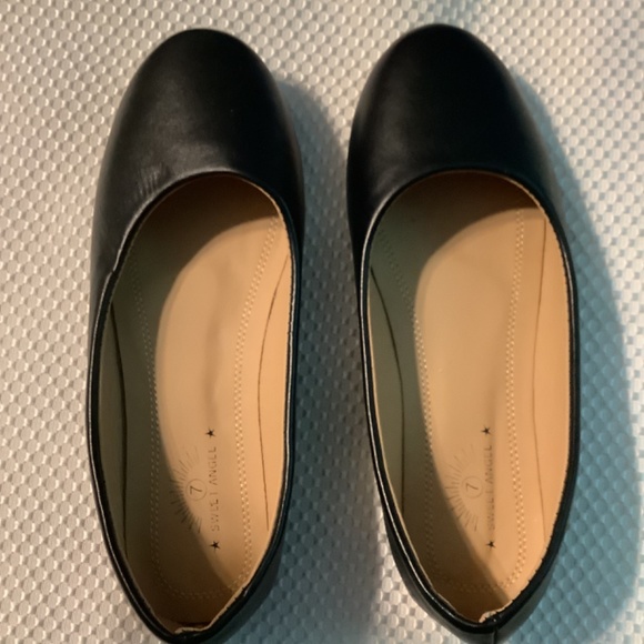Women’s Black Sweet Angel Ballet Flats Size 7 - Picture 15 of 16